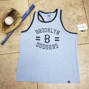 Brooklyn Dodgers Tank New With Tags Large '47